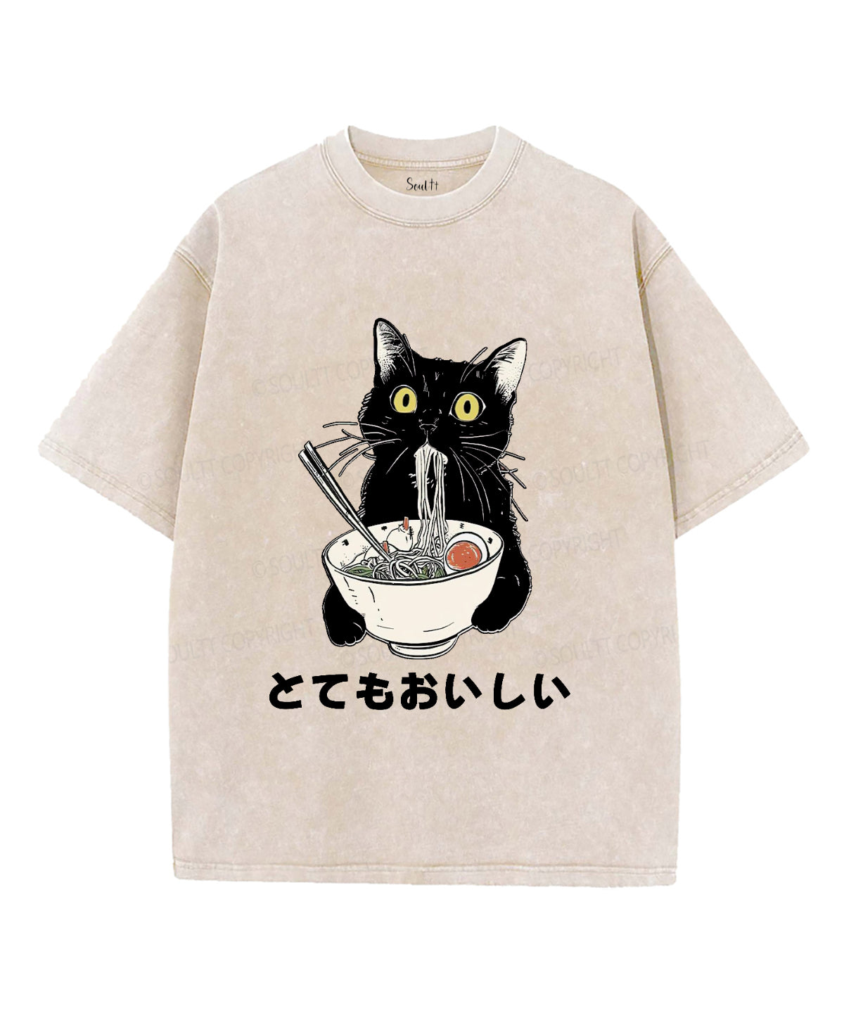 Cat Eats Ramen Washed Christian T-Shirts, Hoodie, Sweatshirt