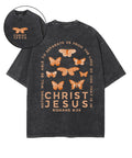 The Love Of God Double Sided Unisex Washed Christian T-shirt Hoodie, Sweatshirt | CiraTrend.com (Image 1)