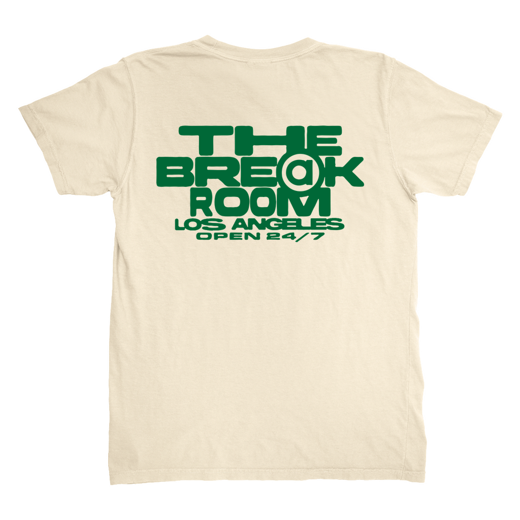 The Breakroom LA 24/7 T-Shirt - Ivory Hoodie, Sweatshirt | CiraTrend.com (Image 2)