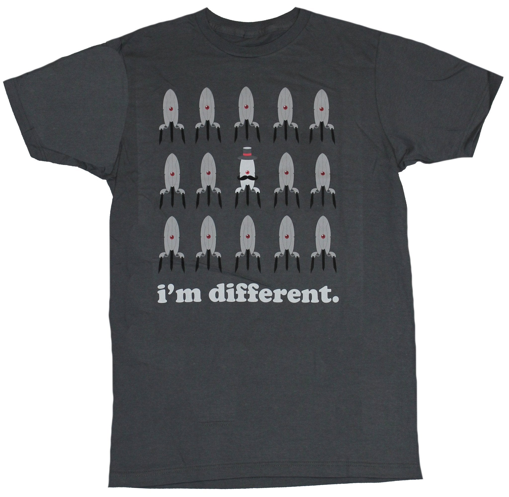 Portal Mens T-Shirt -  I'm different Repeated Portal Images Hoodie, Sweatshirt | CiraTrend.com