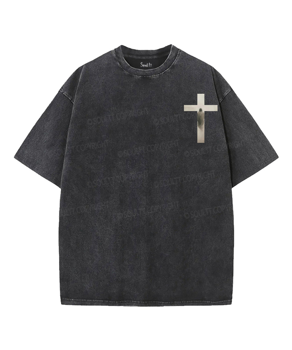 The Lord Is My Shepherd Double Sided Unisex Washed Christian T-shirt Style006 Hoodie, Sweatshirt | CiraTrend.com (Image 2)