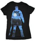 Friday the 13th Mens T-Shirt - Silhouette Movie Poster Image Hoodie, Sweatshirt | CiraTrend.com