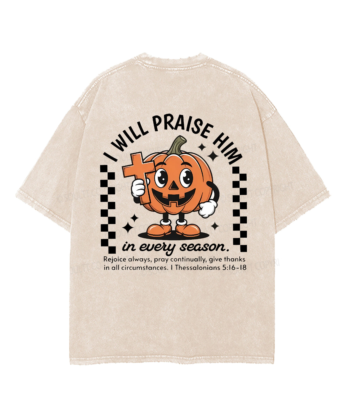I Will Praise Double Sided Washed Christian T-Shirts, Hoodie, Sweatshirt