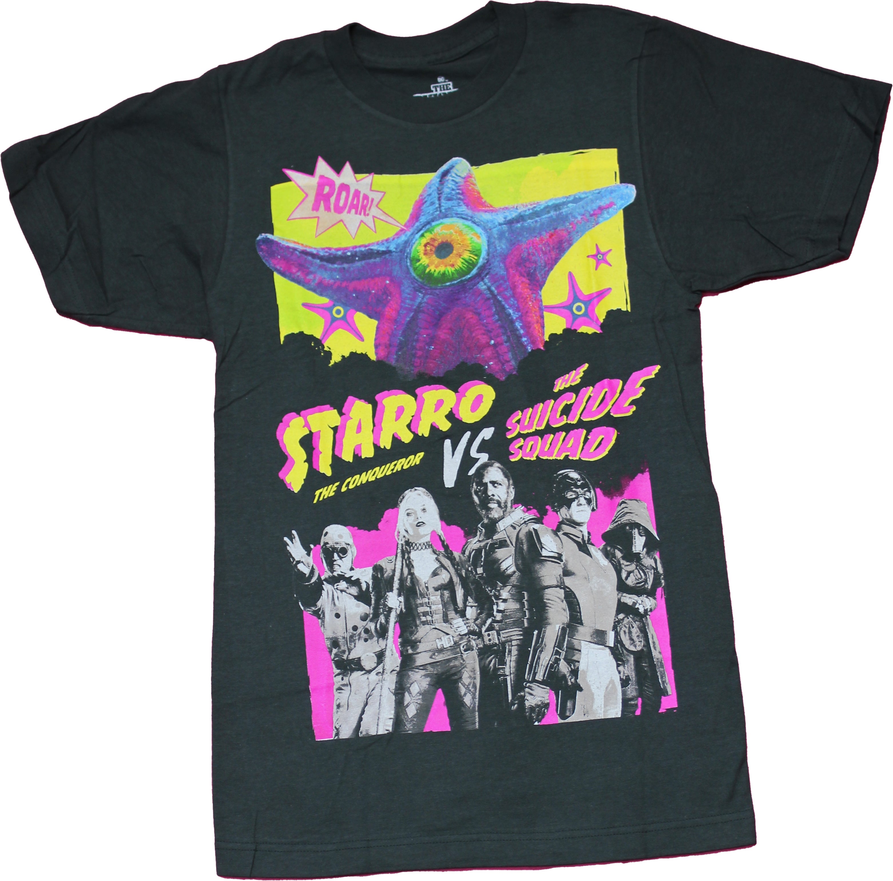 Suicide Squad Mens T-shirt - Starro vs Squad Poster Image Hoodie, Sweatshirt | CiraTrend.com