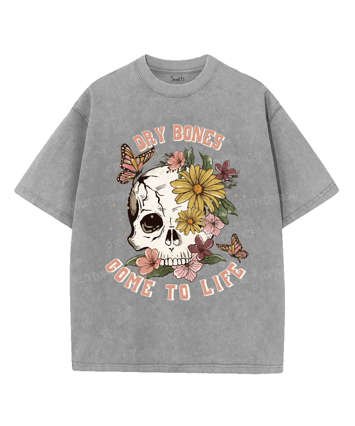 Dry Bones Come To Life Unisex Washed Christian T-shirt Style006 Hoodie, Sweatshirt | CiraTrend.com (Image 3)