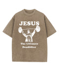 The Ultimate Deadlifter Washed Christian T-shirt Hoodie, Sweatshirt | CiraTrend.com (Image 1)