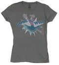 Popeye Juniors Olive Oyl Distressed Jumping "Gone Wild!" Image T-Shirts, Hoodie, Sweatshirt