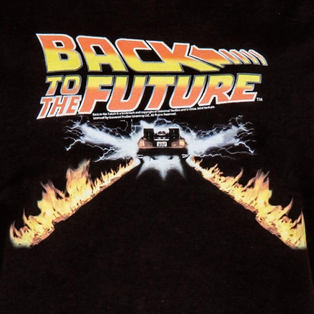 Back to the Future Flames Juniors T-shirt Hoodie, Sweatshirt | CiraTrend.com (Image 2)