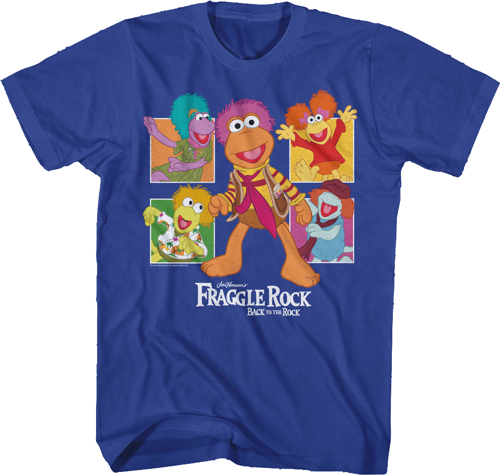 Back To The Rock Fraggle Rock T-Shirt Hoodie, Sweatshirt | CiraTrend.com (Image 1)