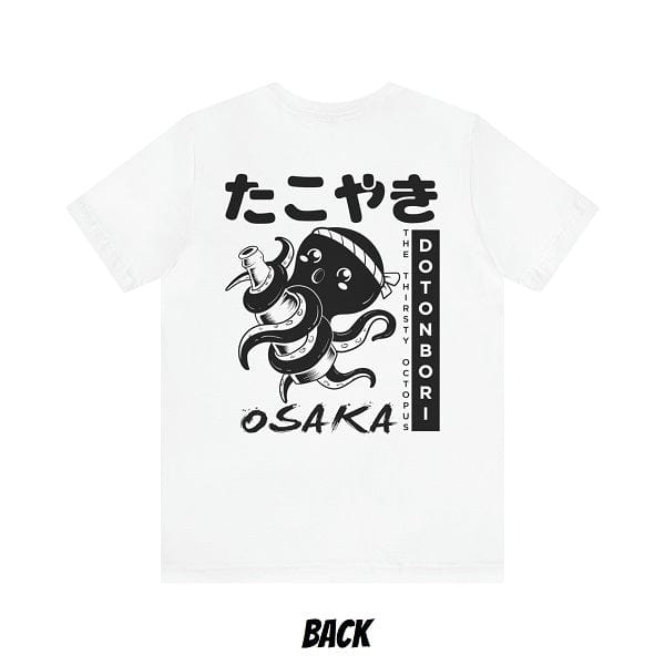 Drunken Octopus Unisex Tee (Back Print) Hoodie, Sweatshirt | CiraTrend.com (Image 3)