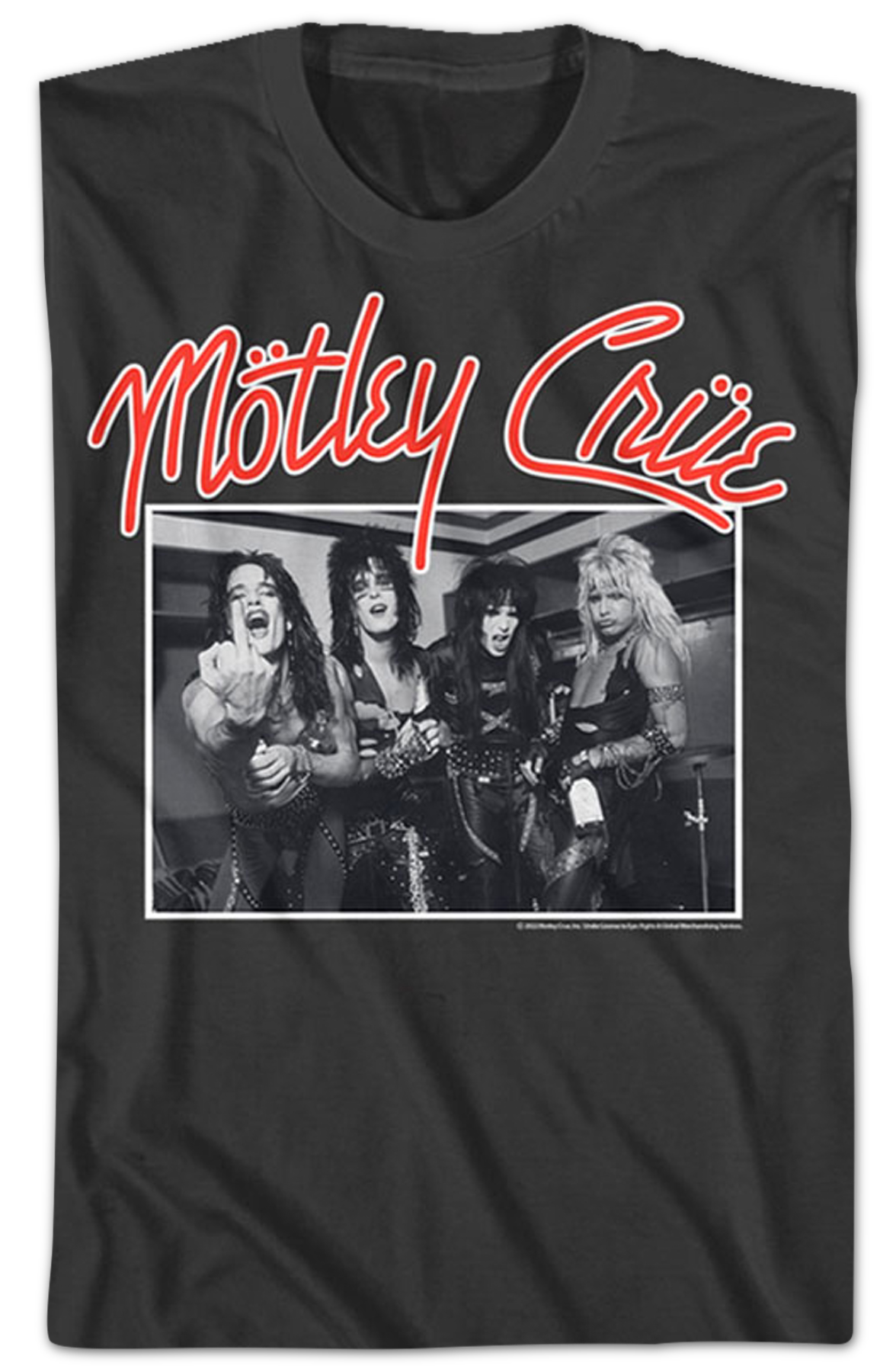 Backstage Photo Motley Crue T-Shirt Hoodie, Sweatshirt | CiraTrend.com (Image 2)