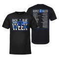 Back The Blue Police Commemorative T-Shirt - SIGNED Hoodie, Sweatshirt | CiraTrend.com (Image 1)