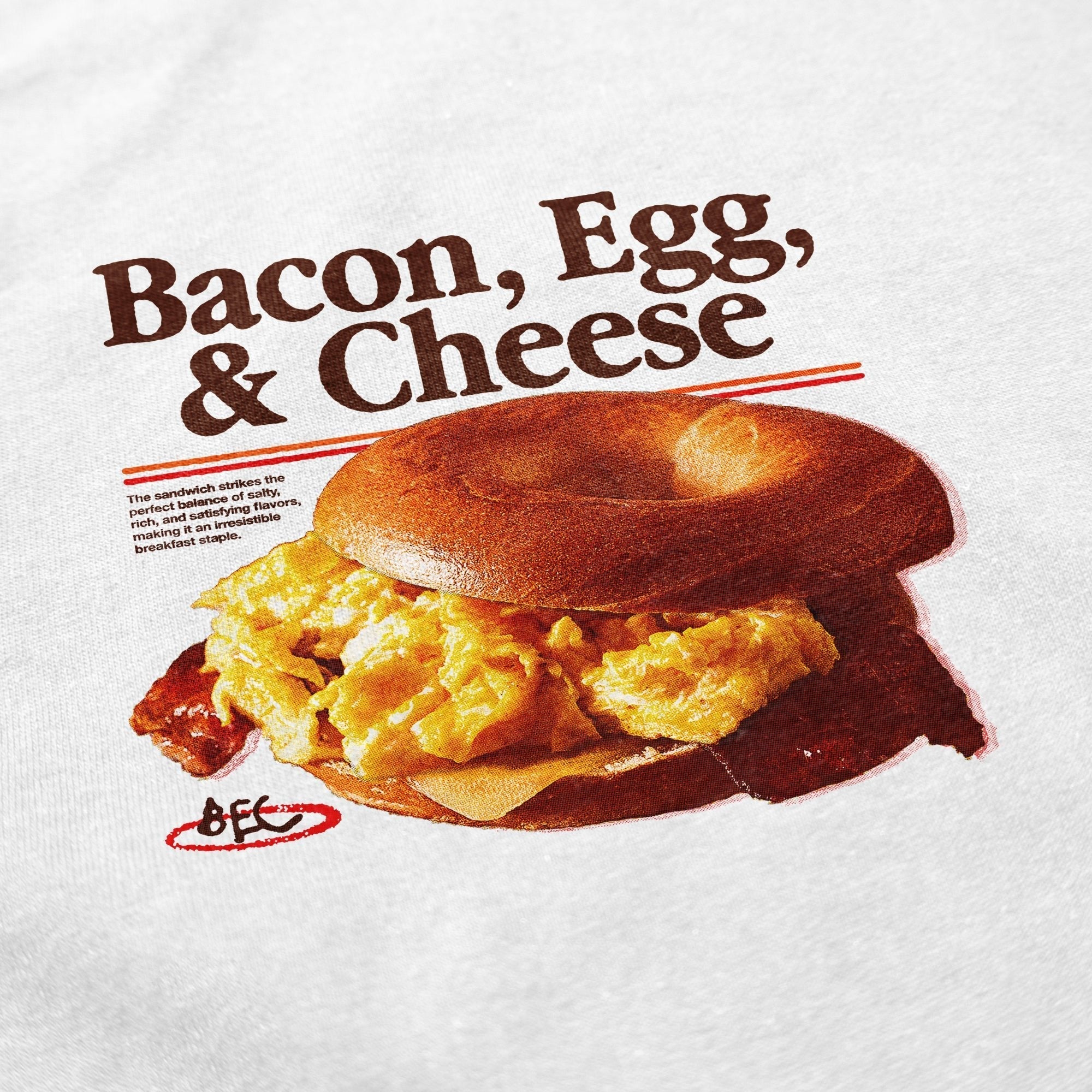 Bacon Egg and Cheese T Shirt Hoodie, Sweatshirt | CiraTrend.com (Image 3)
