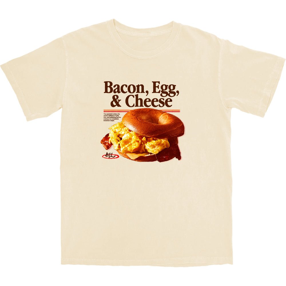 Bacon Egg and Cheese T Shirt Hoodie, Sweatshirt | CiraTrend.com (Image 1)