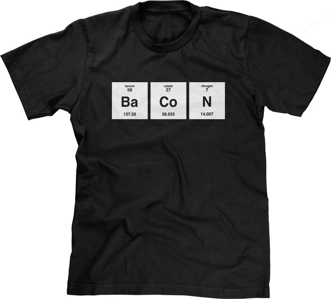 Bacon Periodic Table Element T-Shirts, Hoodie, Sweatshirt