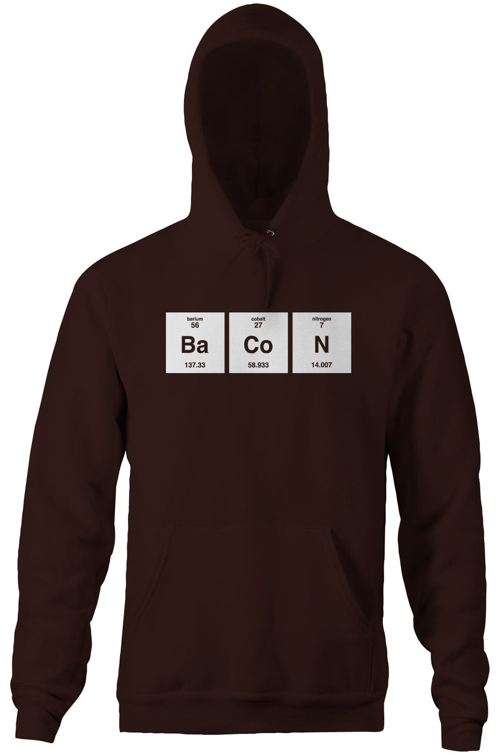 Bacon Periodic Table Element Hoodie T-Shirts, Sweatshirt | CiraTrend.com (Image 3)