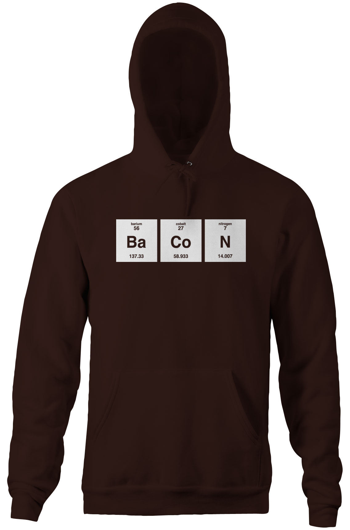 Bacon Periodic Table Element Hoodie T-Shirts, Sweatshirt | CiraTrend.com (Image 3)