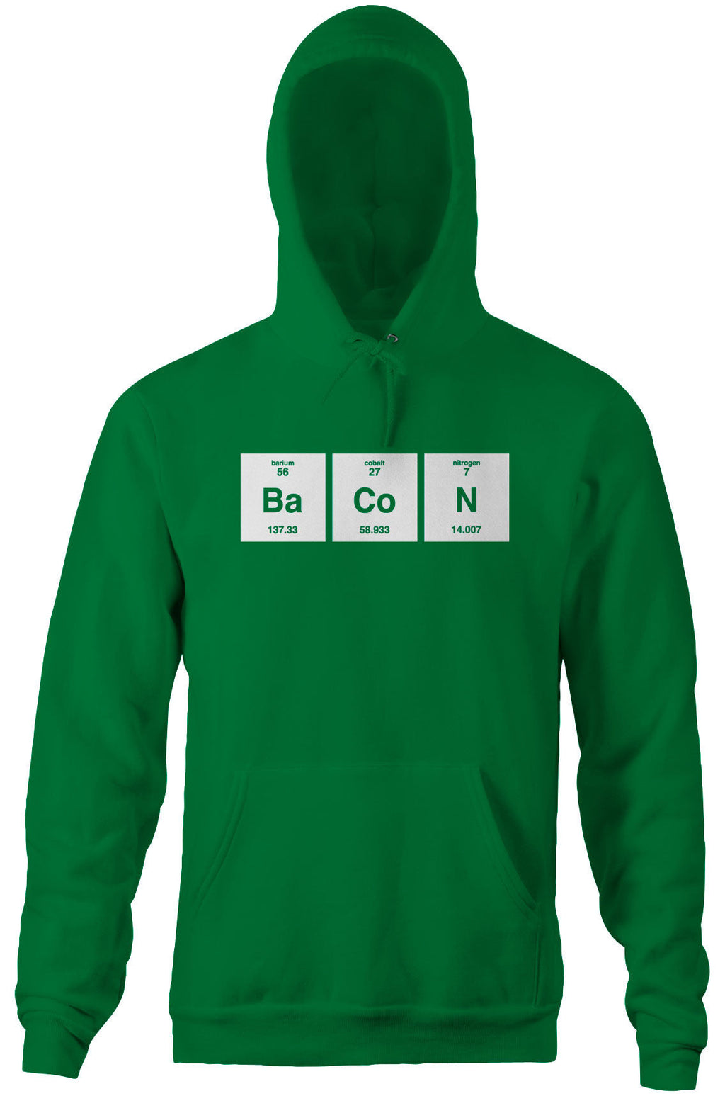 Bacon Periodic Table Element Hoodie T-Shirts, Sweatshirt | CiraTrend.com (Image 5)