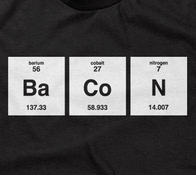 Bacon Periodic Table Element Hoodie T-Shirts, Sweatshirt | CiraTrend.com (Image 2)