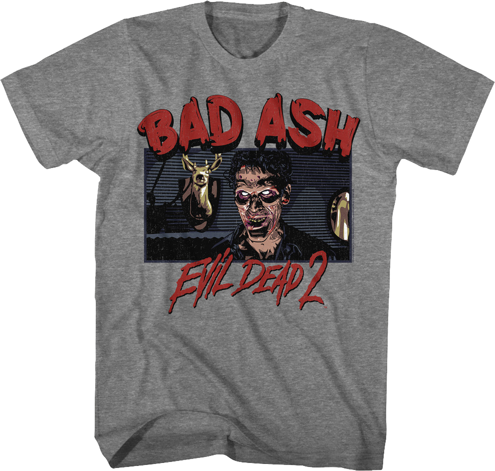 Bad Ash Evil Dead T-Shirt Hoodie, Sweatshirt | CiraTrend.com (Image 1)