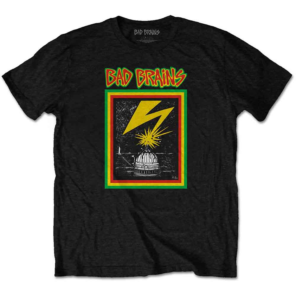 Bad Brains Capitol Strike Mens T Shirt Black Hoodie, Sweatshirt | CiraTrend.com