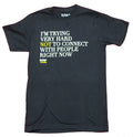 Schitt's Creek Mens T-Shirt - I'm Trying Hard Not To Connect With People Hoodie, Sweatshirt | CiraTrend.com