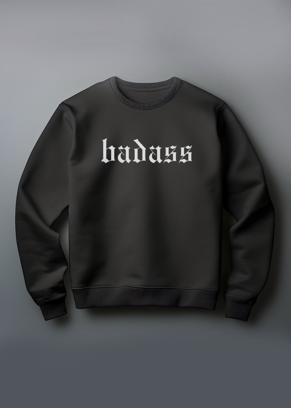 Badass Sweatshirt Goth Sweater T-Shirts, Hoodie | CiraTrend.com (Image 2)