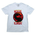 Mortal Kombat Men T-Shirt -  Classic Logo on White Hoodie, Sweatshirt | CiraTrend.com