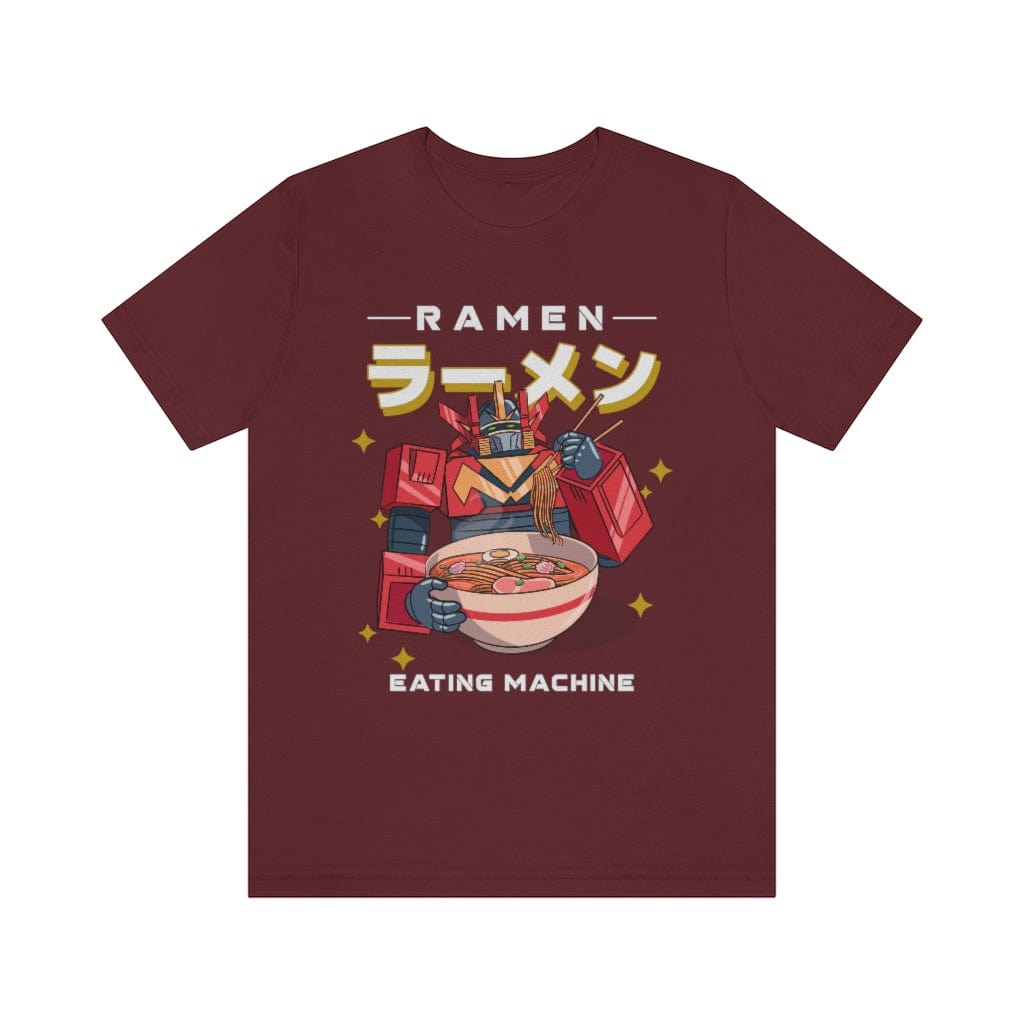 Ramen Eating Machine Unisex Tee Hoodie, Sweatshirt | CiraTrend.com (Image 4)