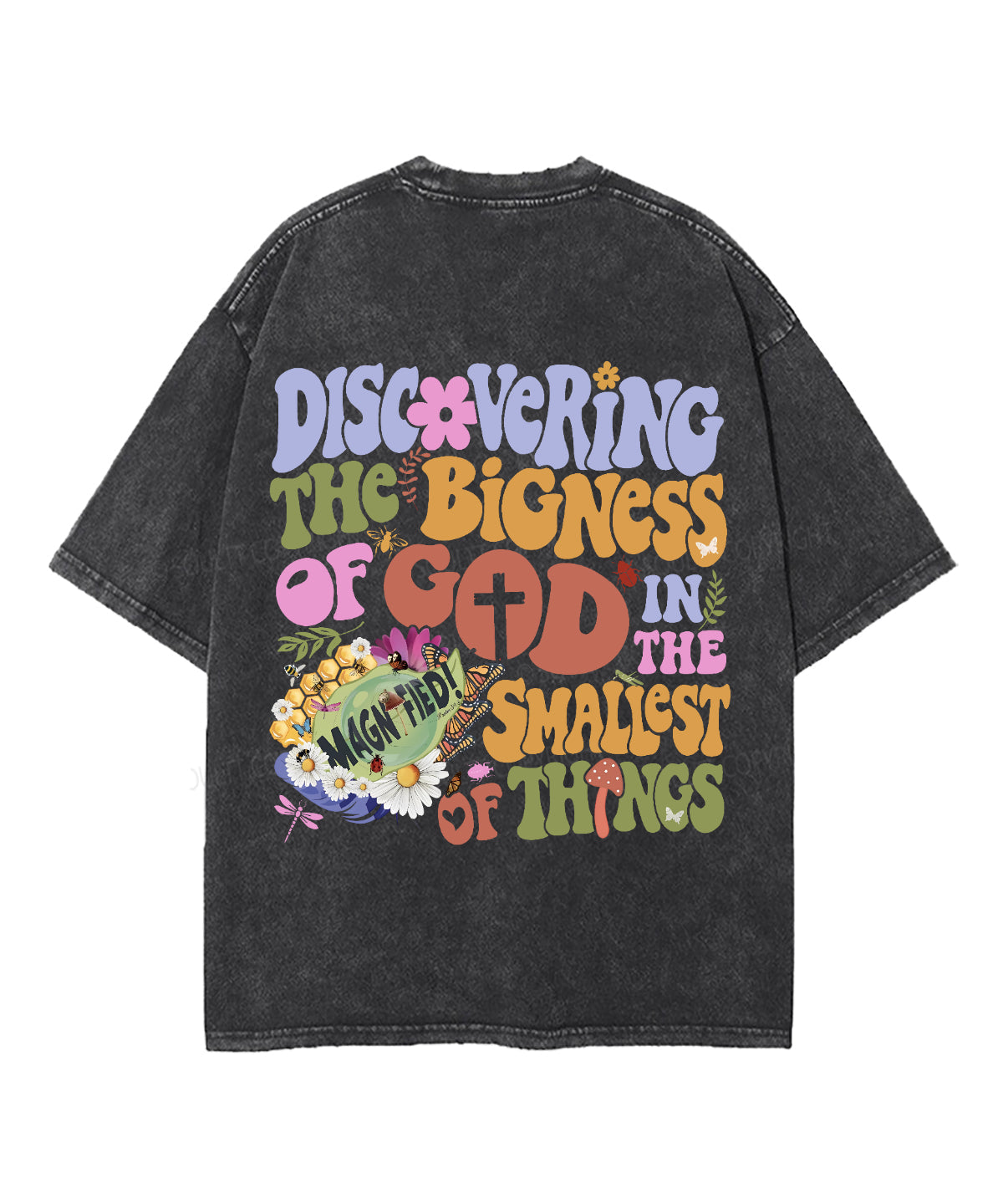 Discovering Bigness God Double Sided Washed Christian T-Shirts, Hoodie, Sweatshirt