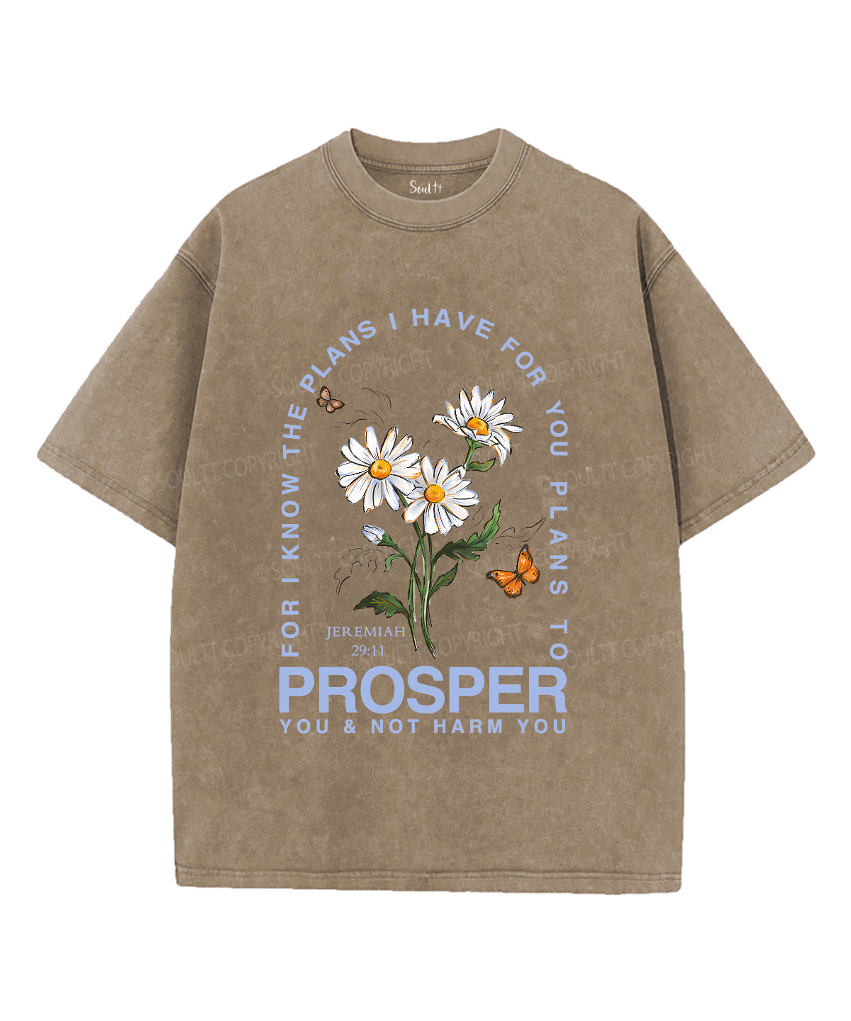 The Plans I Have For You Unisex Washed Christian T-shirt Style003 Hoodie, Sweatshirt | CiraTrend.com (Image 5)