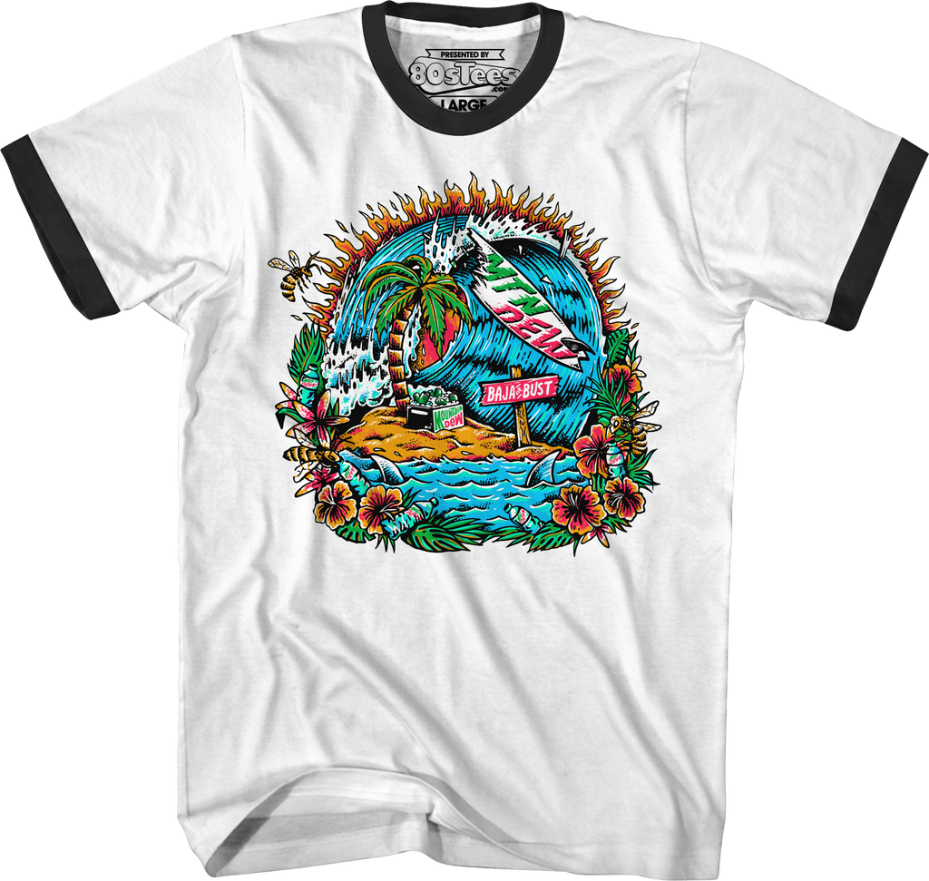 Exclusive Baja Or Bust Mountain Dew T-Shirt Hoodie, Sweatshirt | CiraTrend.com (Image 3)