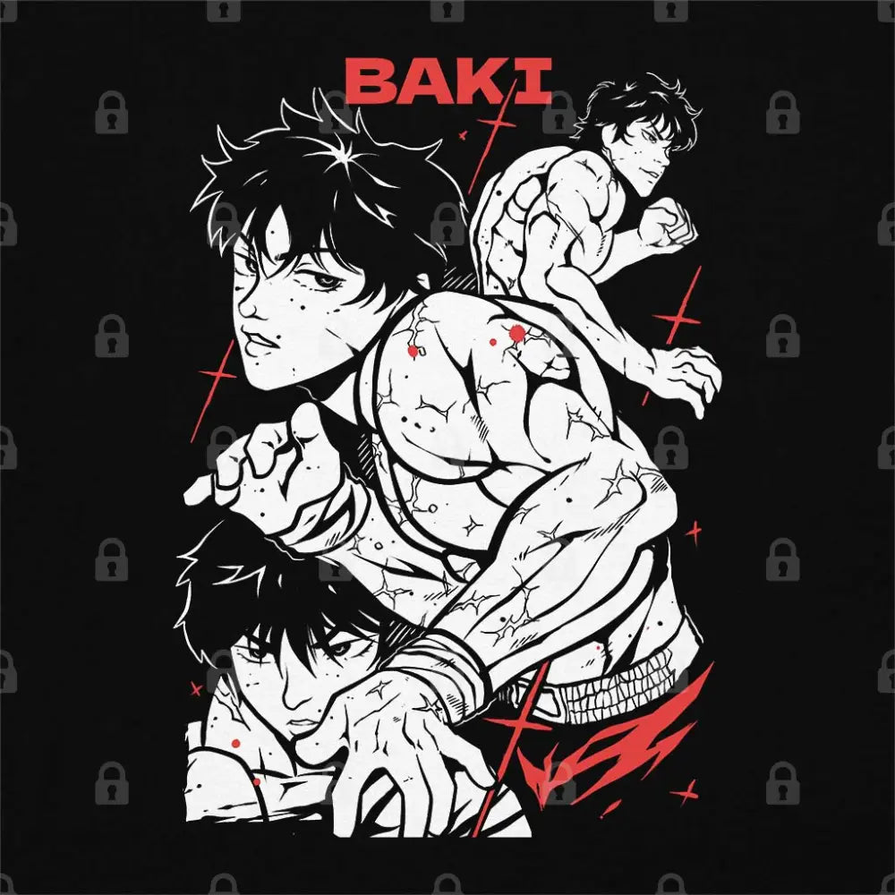 Baki T-Shirt Hoodie, Sweatshirt | CiraTrend.com (Image 1)