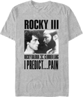 Balboa vs. Lang I Predict Pain Rocky III T-Shirt Hoodie, Sweatshirt | CiraTrend.com (Image 1)