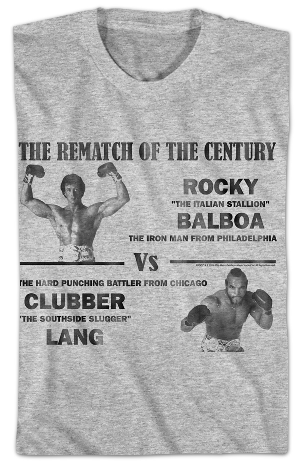 Balboa vs Lang Rematch of the Century Rocky T-Shirt Hoodie, Sweatshirt | CiraTrend.com (Image 2)