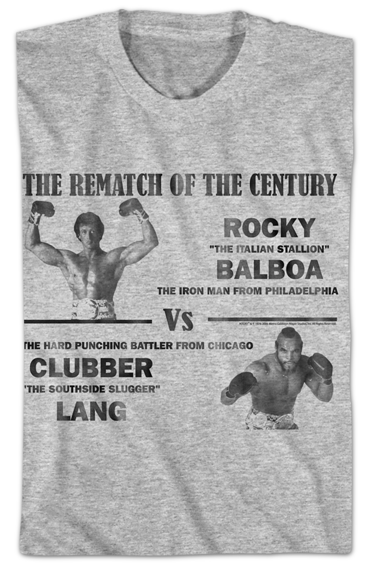 Balboa vs Lang Rematch of the Century Rocky T-Shirt Hoodie, Sweatshirt | CiraTrend.com (Image 2)