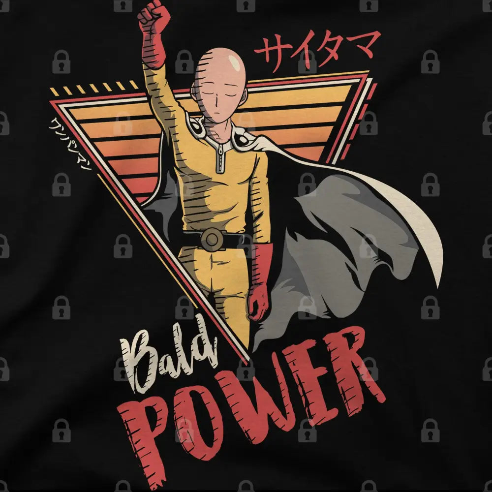 Bald Power T-Shirt Hoodie, Sweatshirt | CiraTrend.com (Image 1)