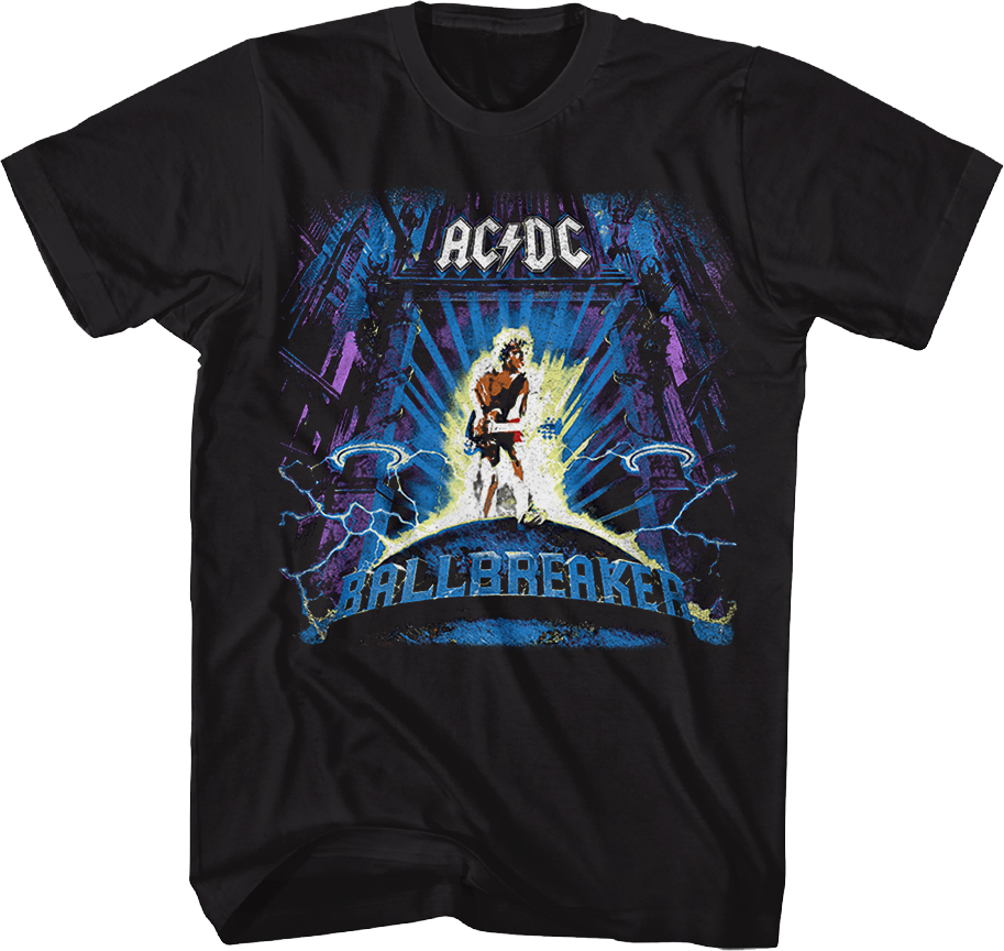 Ballbreaker World Tour ACDC T-Shirt Hoodie, Sweatshirt | CiraTrend.com (Image 1)