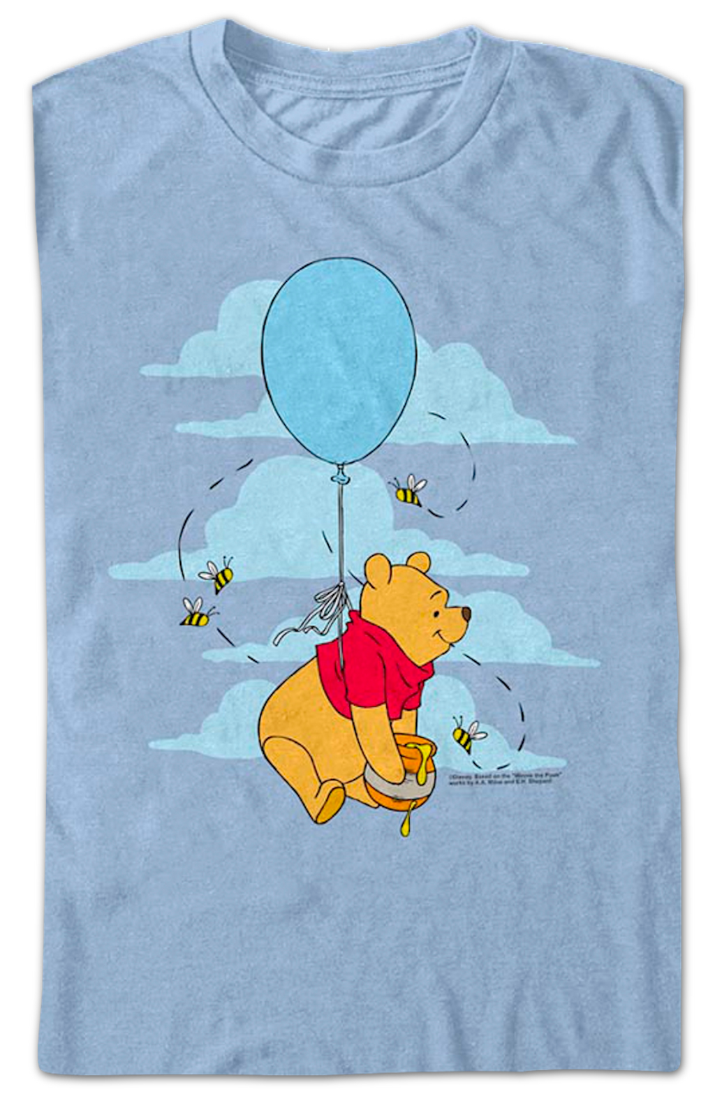 Balloon Ride Winnie The Pooh T-Shirt Hoodie, Sweatshirt | CiraTrend.com (Image 2)
