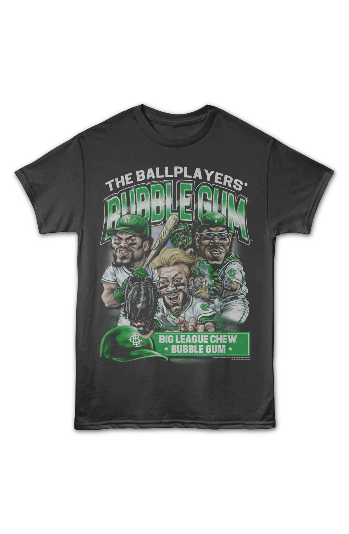 Ballplayers' Bubble Gum Collage Big League Chew T-Shirt Hoodie, Sweatshirt | CiraTrend.com (Image 2)