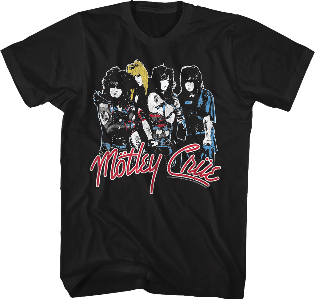 Band And Logo Motley Crue T-Shirt Hoodie, Sweatshirt | CiraTrend.com (Image 1)