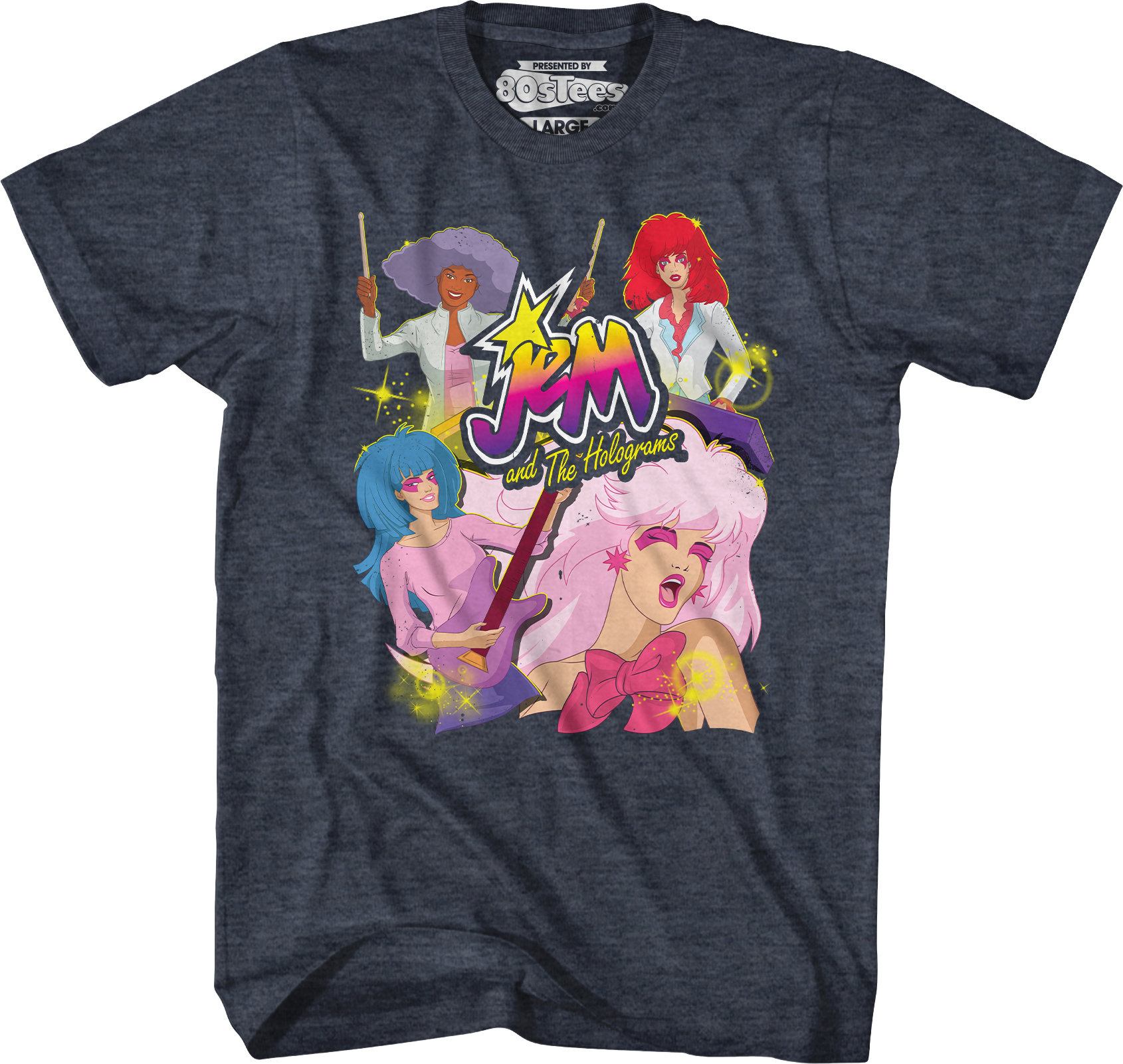 Band Collage Jem And The Holograms T-Shirt Hoodie, Sweatshirt | CiraTrend.com (Image 3)