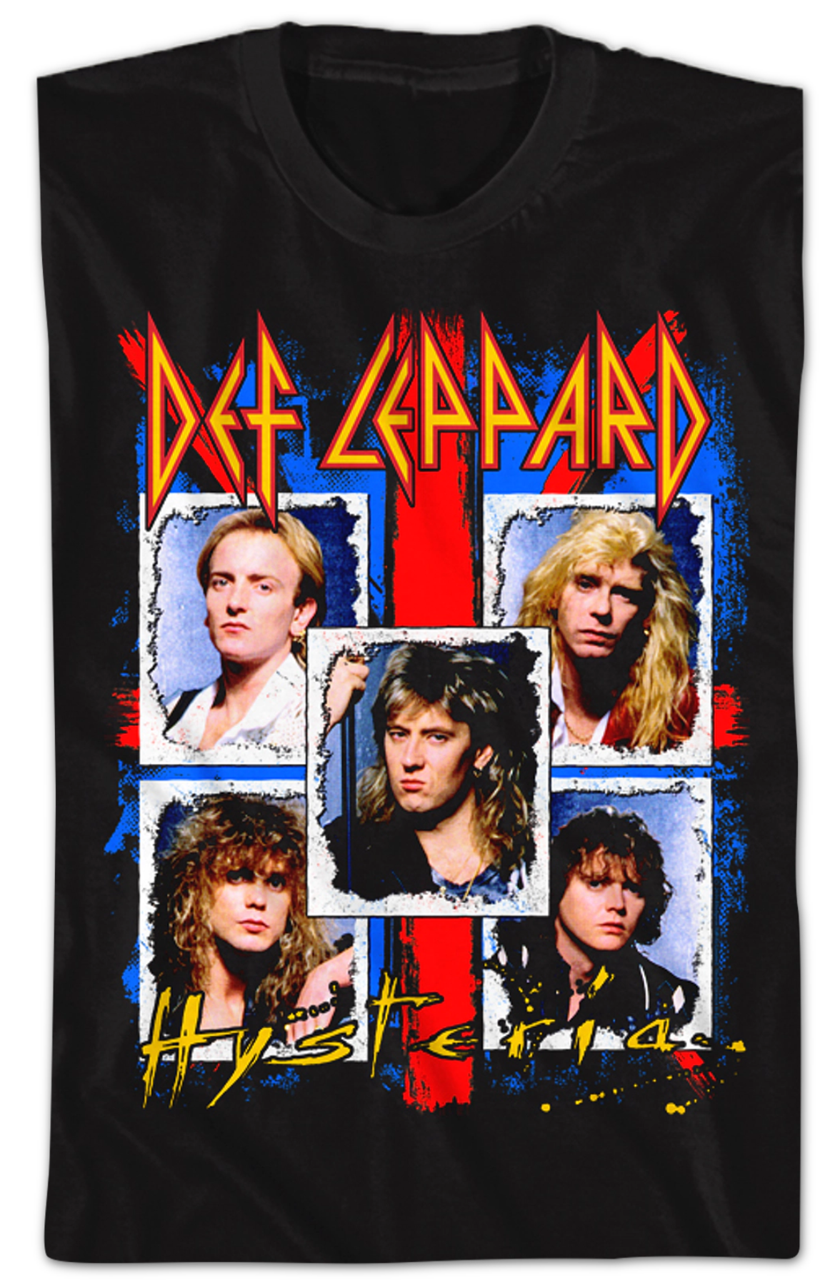Band Hysteria Def Leppard T-Shirt Hoodie, Sweatshirt | CiraTrend.com (Image 2)