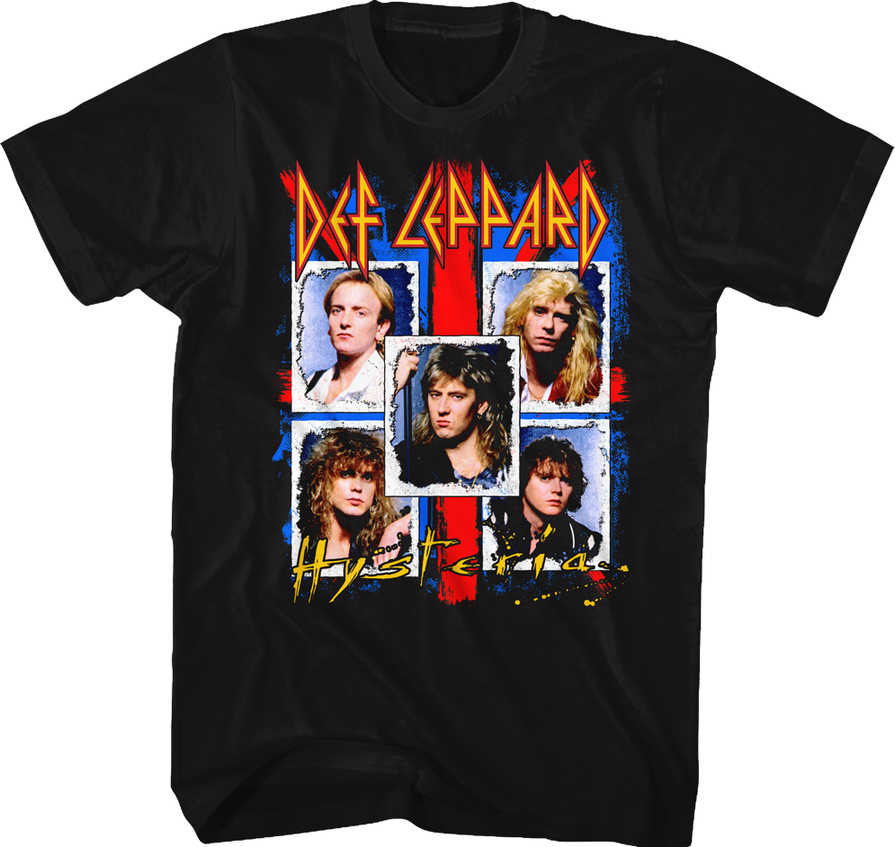 Band Hysteria Def Leppard T-Shirt Hoodie, Sweatshirt | CiraTrend.com (Image 1)