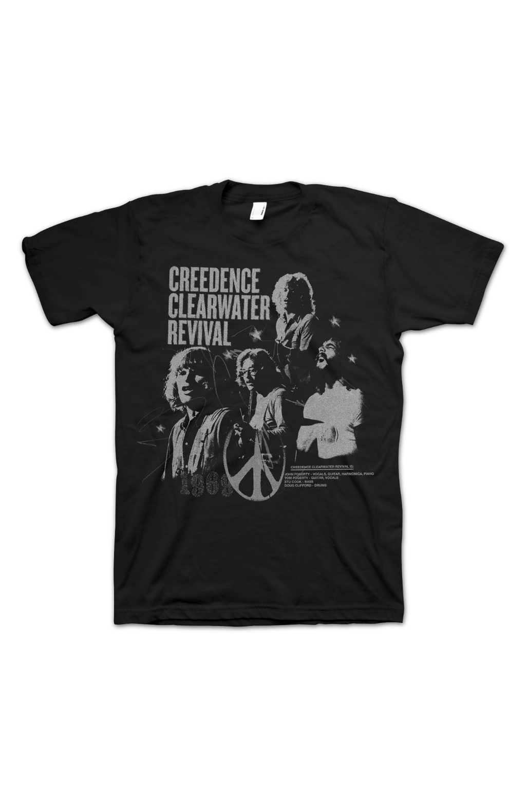Band Members Collage Creedence Clearwater Revival T-Shirt Hoodie, Sweatshirt | CiraTrend.com (Image 2)