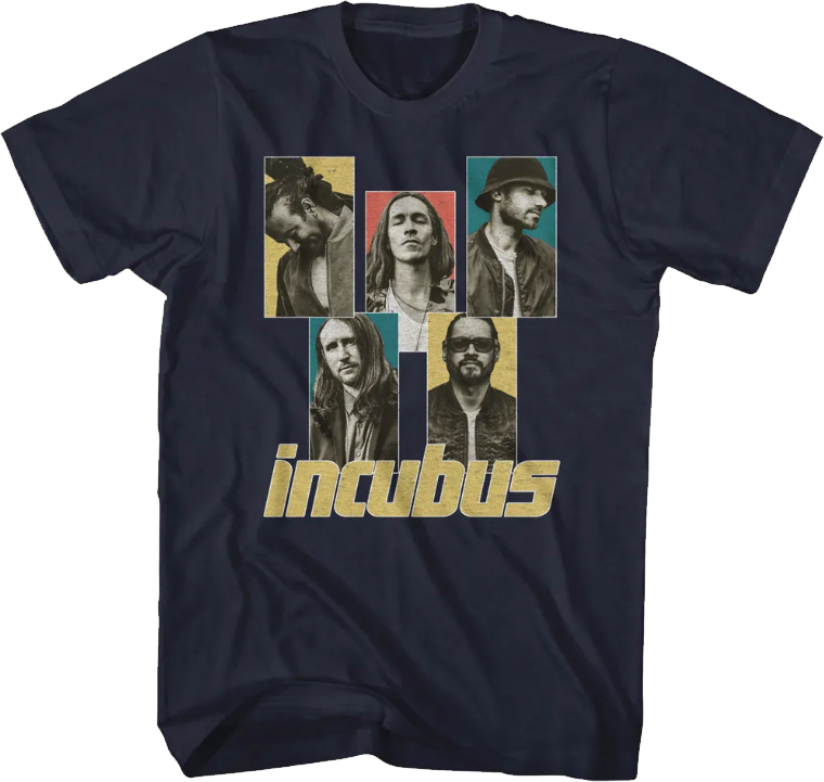 Band Panels Incubus T-Shirt Hoodie, Sweatshirt | CiraTrend.com (Image 1)