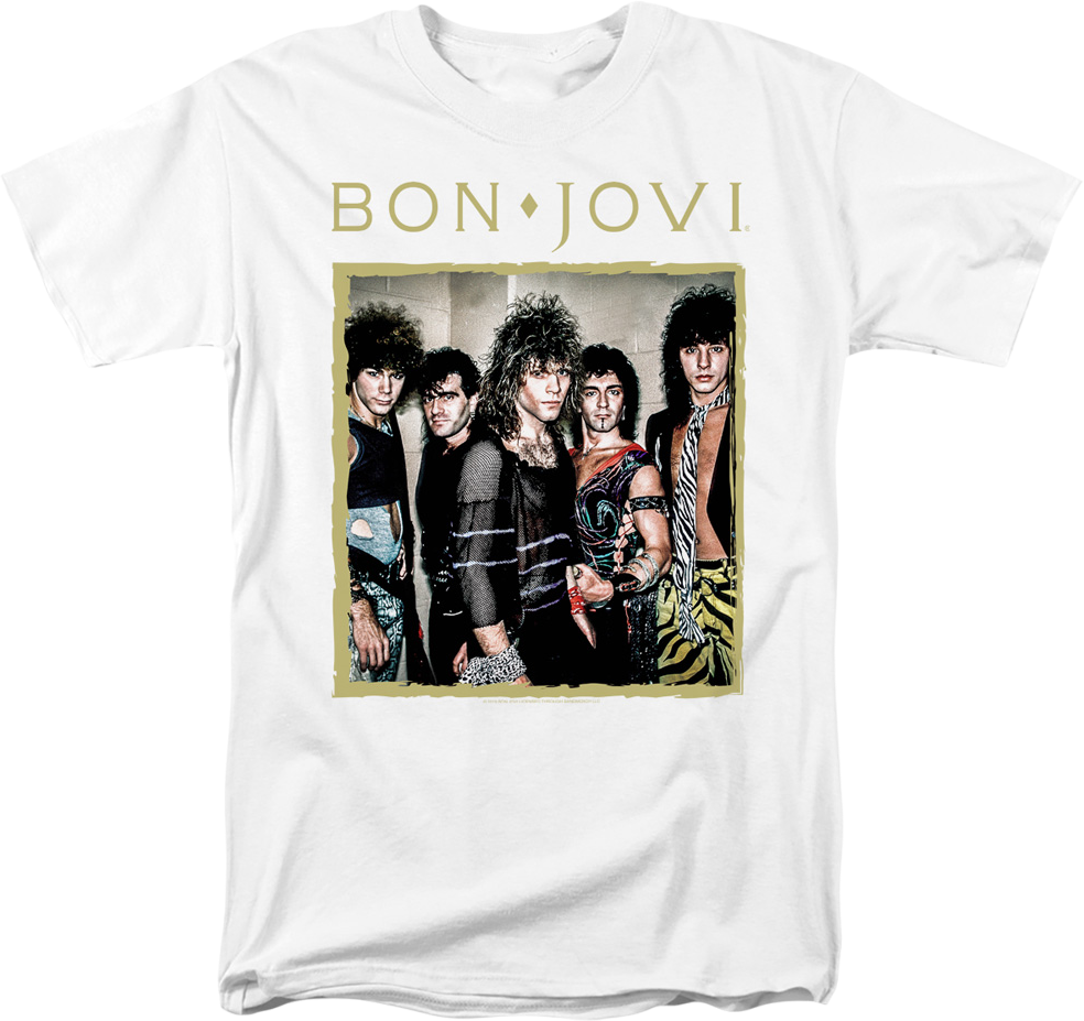 Band Photo Bon Jovi T-Shirt Hoodie, Sweatshirt | CiraTrend.com (Image 1)