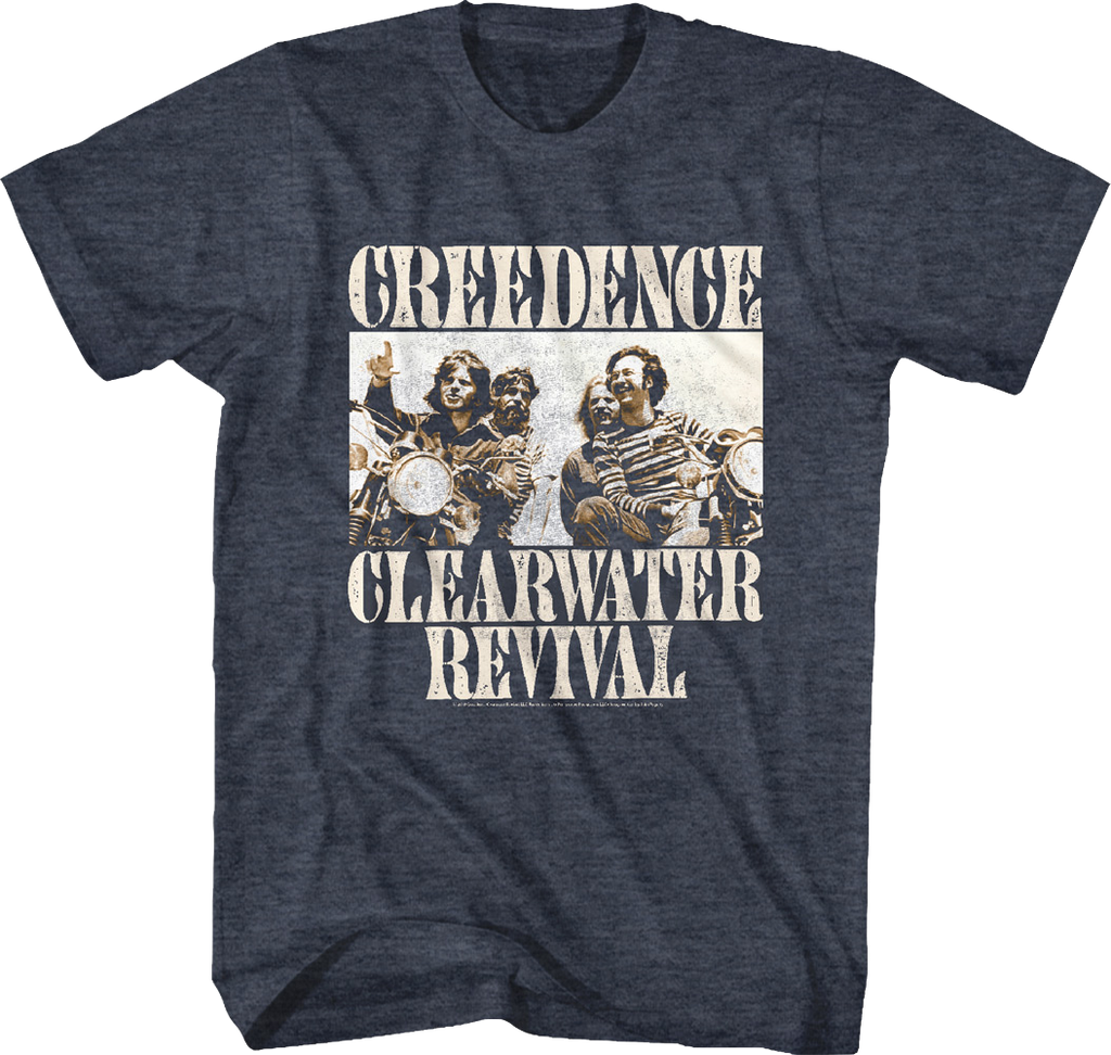 Band Photo Creedence Clearwater Revival T-Shirt Hoodie, Sweatshirt | CiraTrend.com (Image 1)