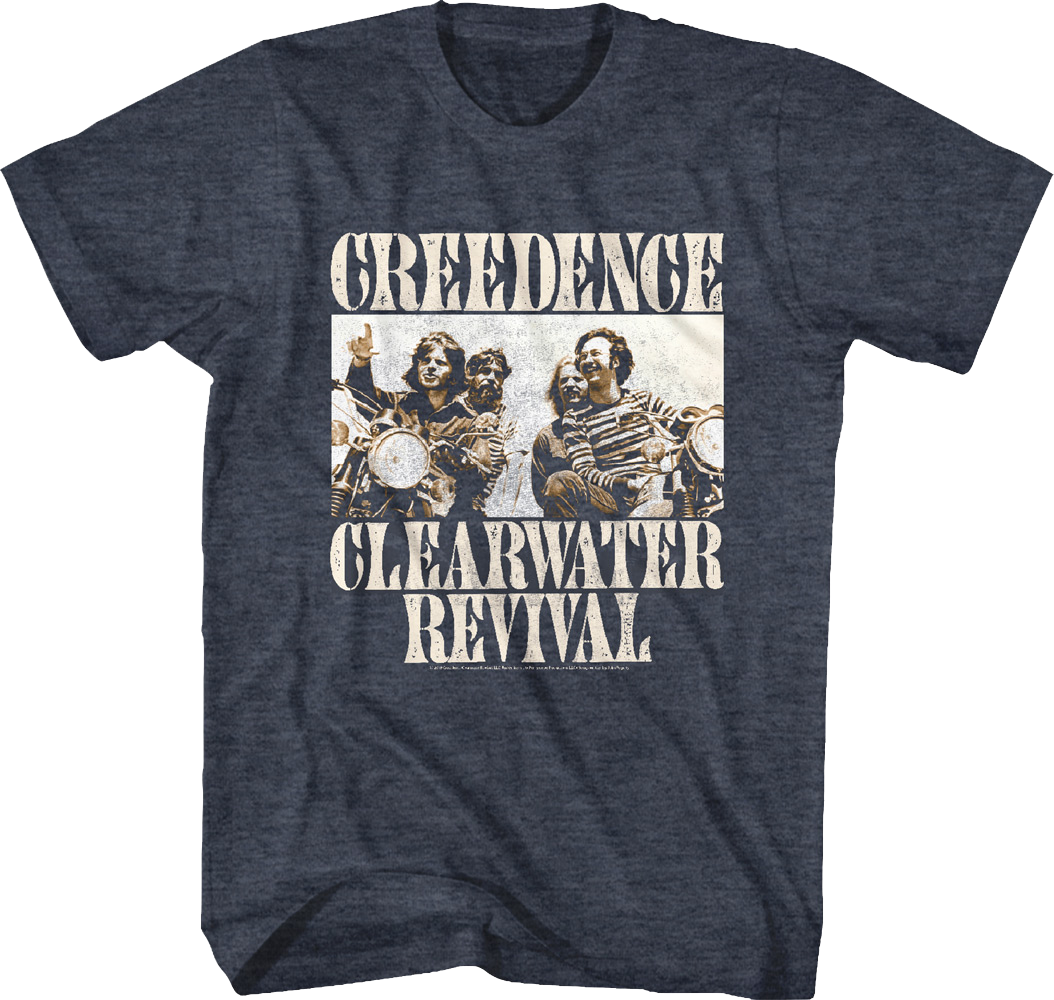 Band Photo Creedence Clearwater Revival T-Shirt Hoodie, Sweatshirt | CiraTrend.com (Image 1)