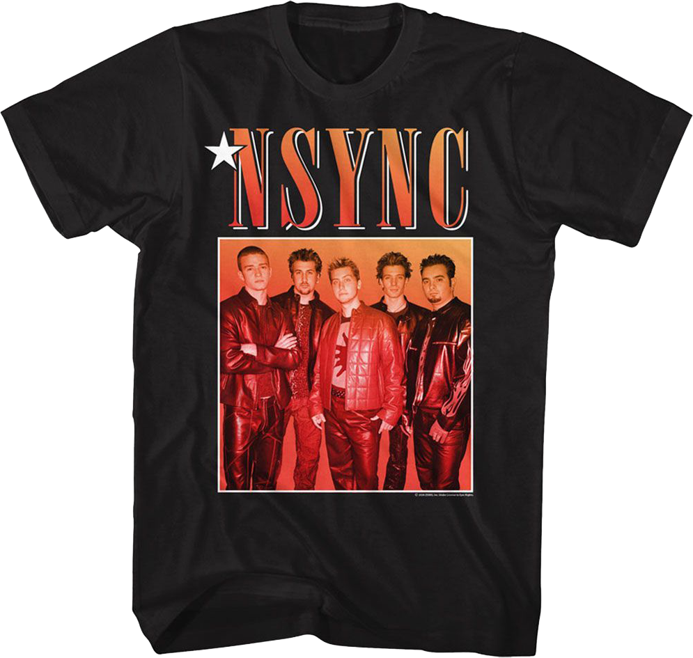 Band Photo NSYNC T-Shirt Hoodie, Sweatshirt | CiraTrend.com (Image 1)